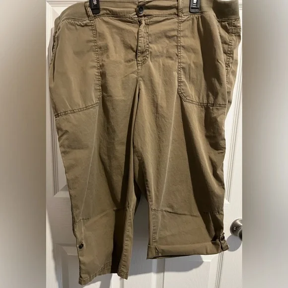 Lightweight interchangeable capris and shorts *Plus Size* - Picture 2 of 2